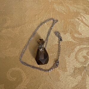 Elegant Smoky Quartz Pendant Necklace